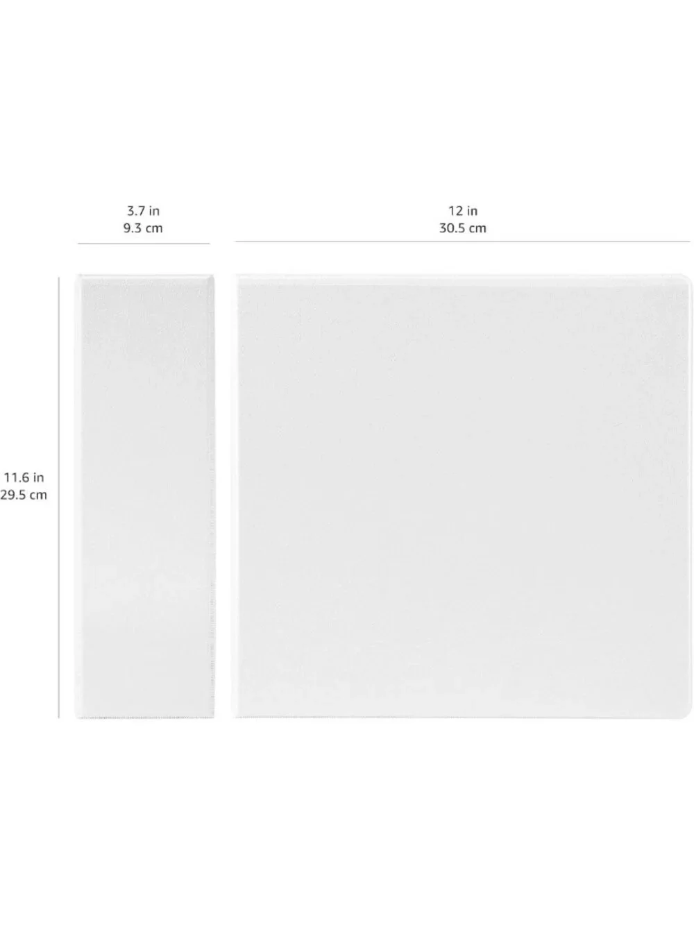 3-Inch D-Ring Binders, 2-Pack - Perfect for School, Home Office & Paper Storage